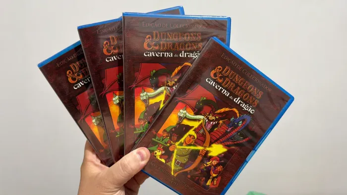 BOX DE DVD CAVERNA DO DRAGÃO