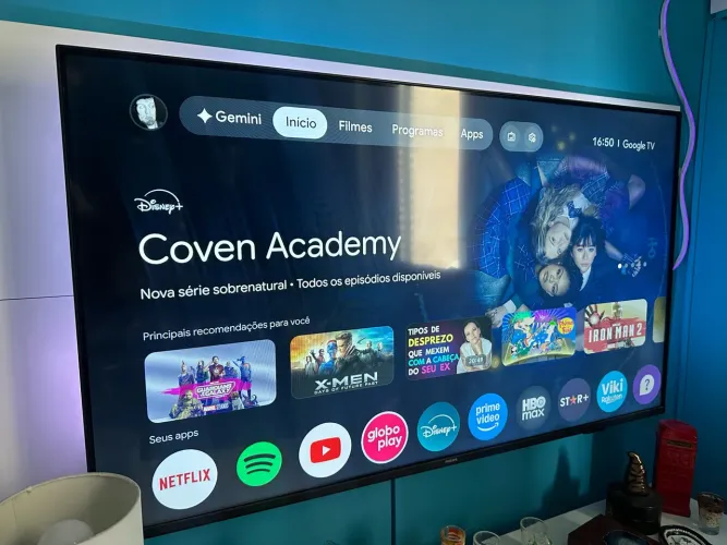 Tv smart 50 polegadas. 