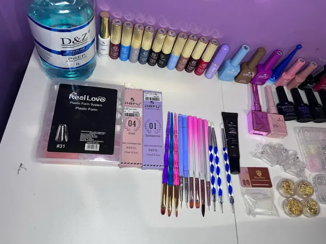 kit nail design iniciante