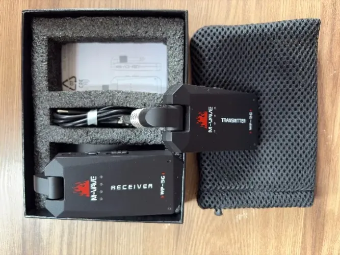 Sistema sem fio M-VAVE WP-5G 5.8g Receptor + Transmissor
