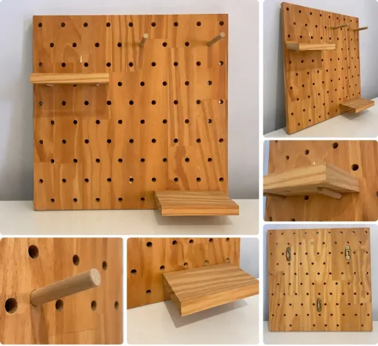 Organizador de madeira modular