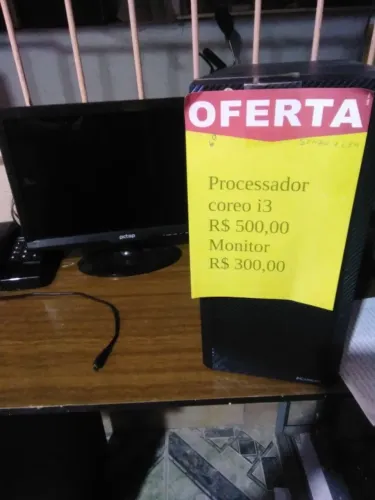 Computador completásso Coreo i3 c. monitor Nº 60