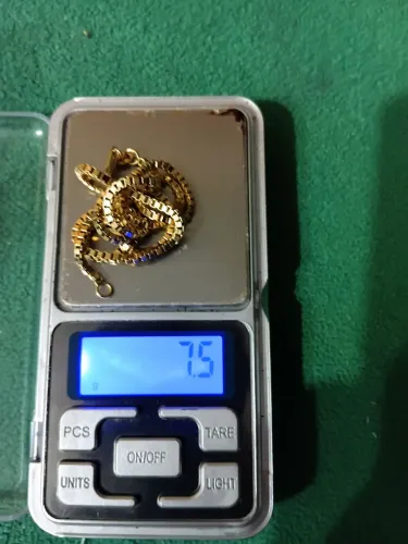 Corrente de ouro 18k veneziana