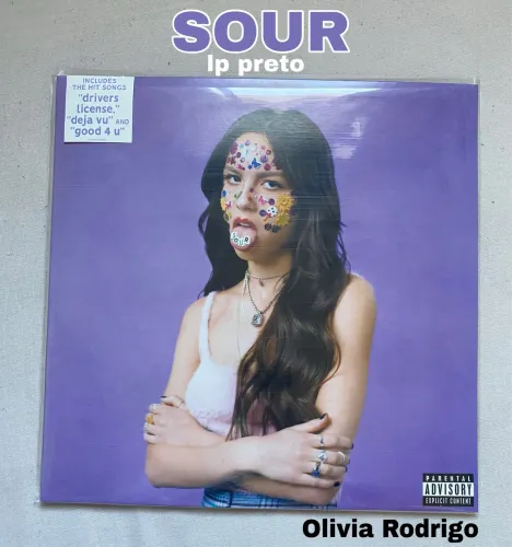 Olivia Rodrigo - SOUR Vinil Preto