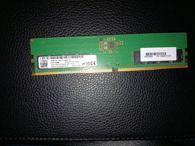 Memória ddr5 16GB 4800mhz