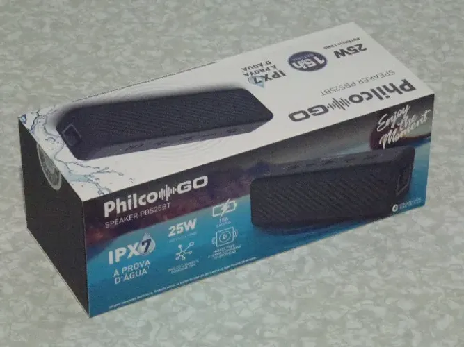 LACRADA Caixa De Som Bluetooth Philco Go Pbs25bt 25w À Prova D'água