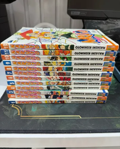 Mangá Naruto Clássico raridade volume 1 a 12