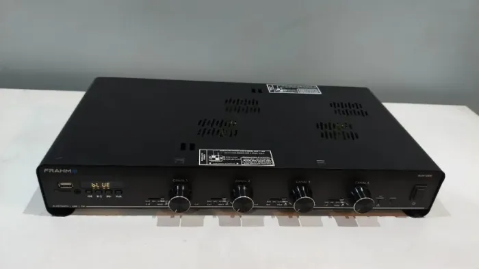 Amplificador Receiver Frahm Slim 4500 G5 USB/Bluetooth/SD/FM