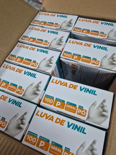 Luvas de vinil 