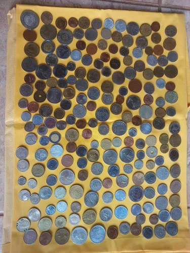 Moedas antigas - coleção