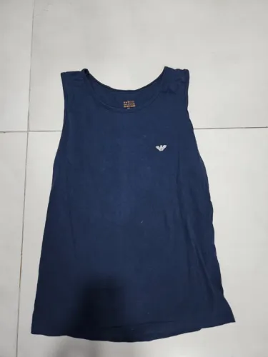 regata masculina emporio armani - 100% algodão