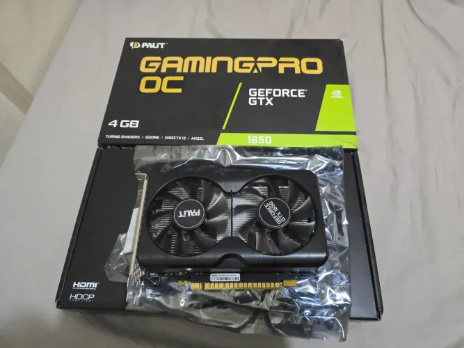 Placa de vídeo GeForce GTX 1650