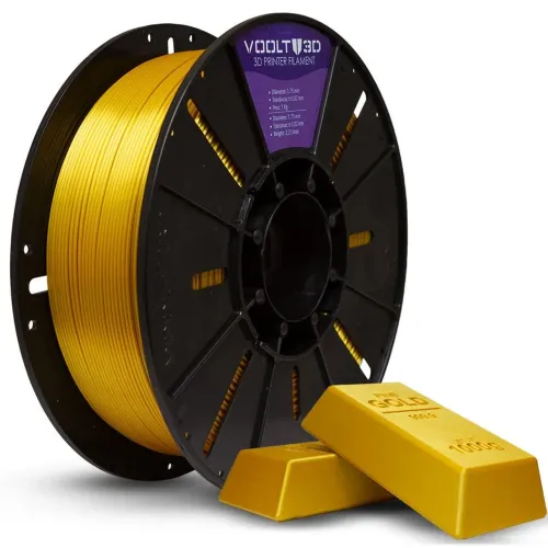Filamento PLA VOOLT 3D impressão 3d DOURADO