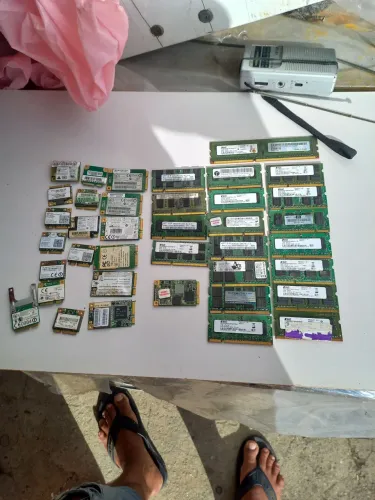 Memórias para notebook.