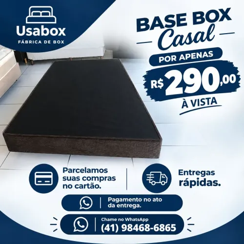 BASE BOX CASAL - PREMIUM
