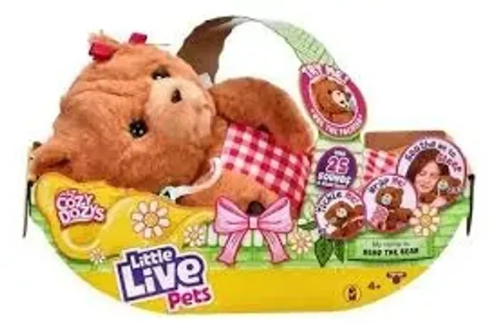 Ursinho Interativo Little Live Pets Cozy Dozys - Original