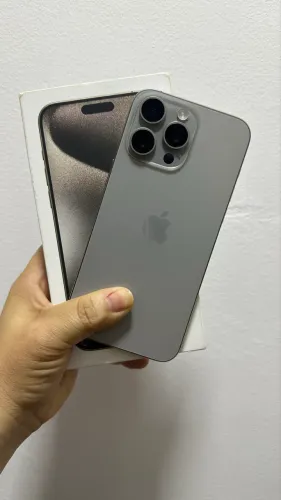 IPHONE 15 PRO MAX 256GB TITÂNIO NATURAL / APENAS VENDA