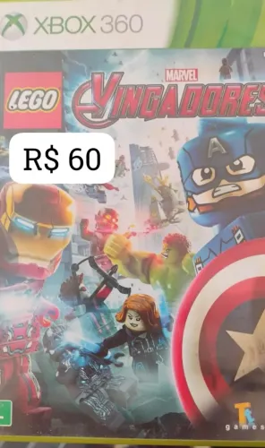 Jogo Vingadores Lego ( Xbox 360 )