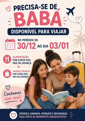 Precisa-se de babá para o ano novo