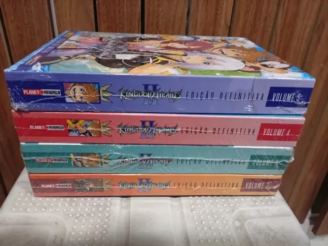 Kingdom Hearts II - Edição Definitiva (Volumes 2, 3, 4 e 5 / Editora Panini)