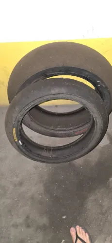 Par de pneus slick kingtyre
