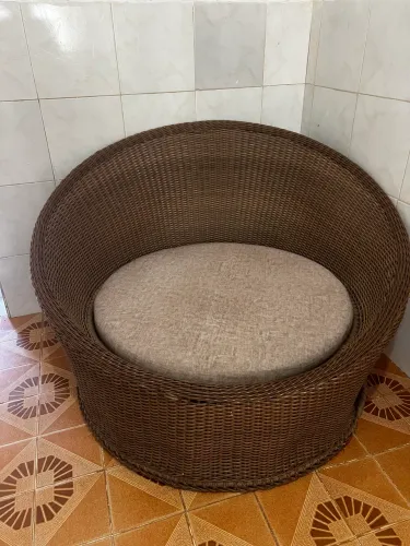 Sofá de vime