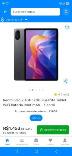 Tablet xiaomi pad 2
