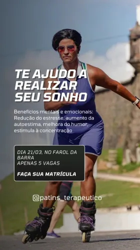 Aula de patins