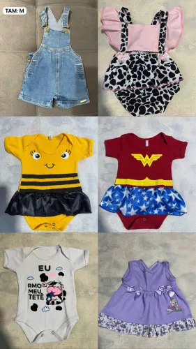 Desapego roupas bebê menina 