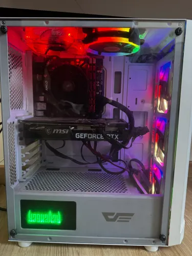 PC Gamer + Monitor ASUS 24 | RTX 3060 12GB + Ryzen 5 4600G