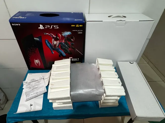 Ps5 Edição Spider-Man 2 Novinho