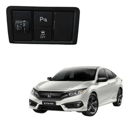 Botao Controle Tracao Honda Civic 2017 A 2021 G10