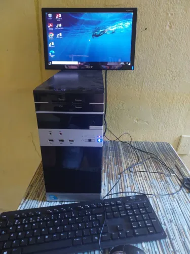 PC completo Core i3 3.4Ghz 8GB Wi-Fi monitor