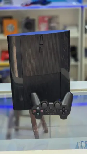 Playstation 3 Super Slim DESBLOQUEADO + Controle Novo!! (Aceito Cartão)