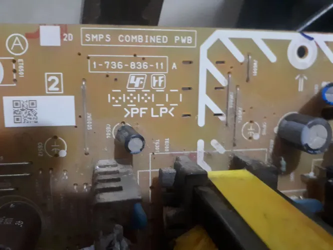 Placa de caixa de som sony
