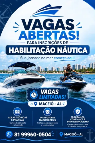 Habilitação Náutica em Maceió - AL