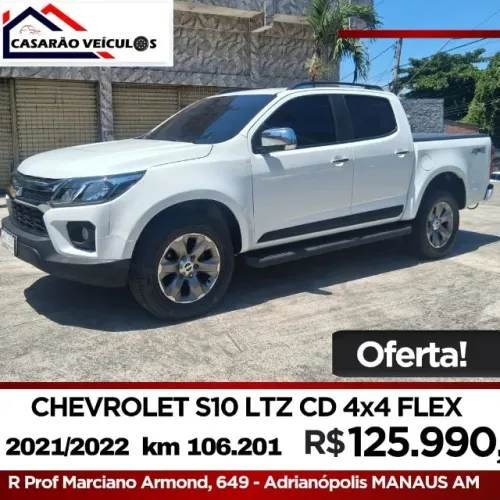 Chevrolet S10 Pick-up LTZ 2.5 Flex 4X4 CD Aut. 2022