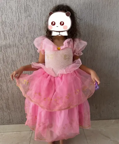 Fantasia de princesa tamanho 6/8