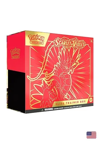 (ING) ETB - Coleção Treinador Avançado - Escarlate e Violeta - Koraidon