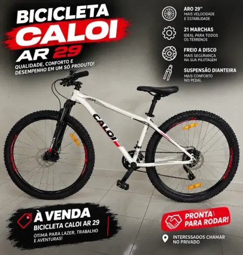 Bicicleta Caloi Vulcan Aro 29 ! 