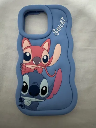 CAPA PARA IPHONE 15 PRO MAX DO PERSONAGEM STITCH