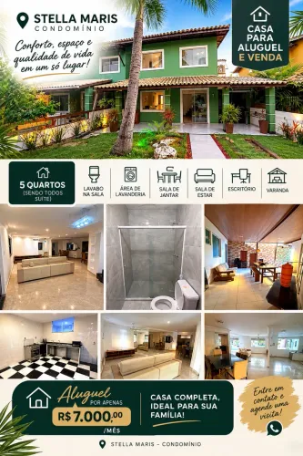CASA PARA ALUGUEL EM STELLA MARIS