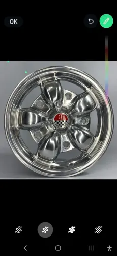 Rodas 5 Furos antigas para Fusca