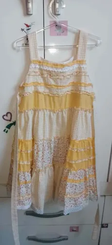 Vestido tamanho  5/6 anos