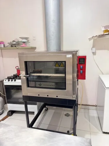 Forno a gás Venâncio 5 esteiras