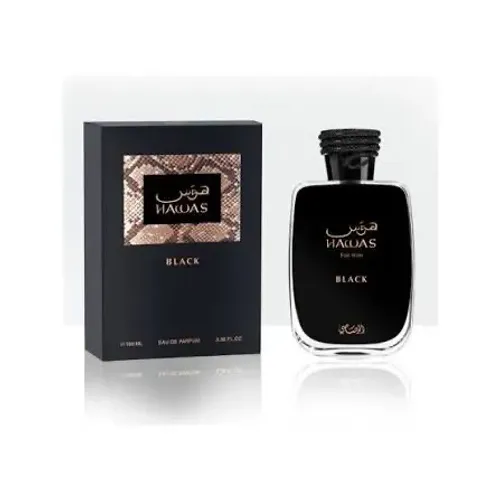 Perfume Árabe Hawas Black Rasasi Masculino Original