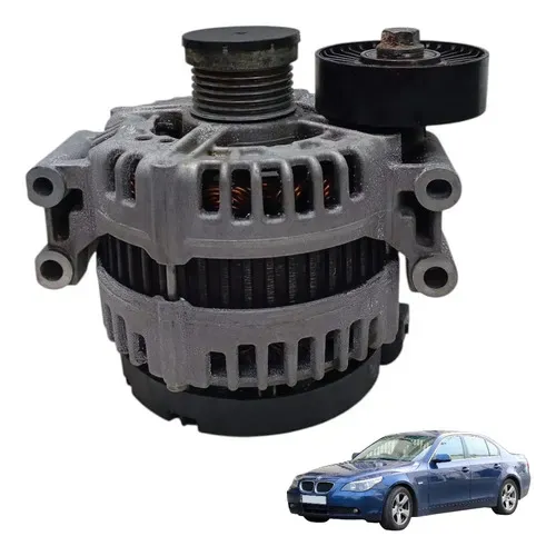 Alternador Bmw 530i N52 E60 3.0 Aspirada 6cc 2008 2009 2010