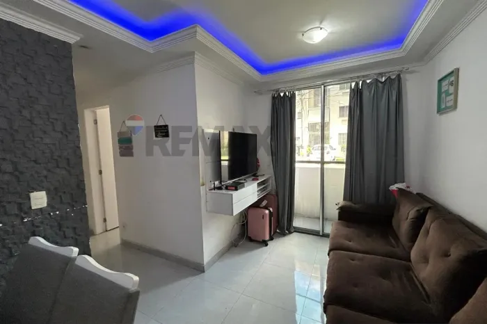 Apartamento com 2 quartos + 1 vaga em condomínio com infraestrutura completa na Pavuna
