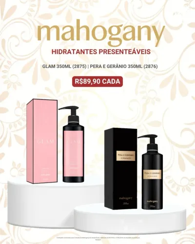 Revendedora de produtos Mahogany