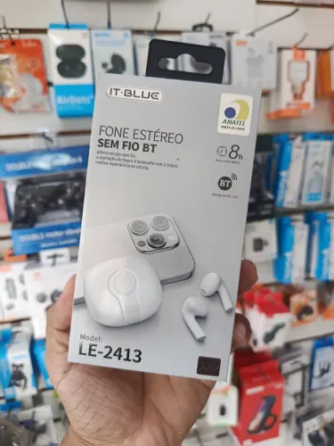Fone de ouvido bluetooth It BLUE 8hr - entrega em slz e regiao 